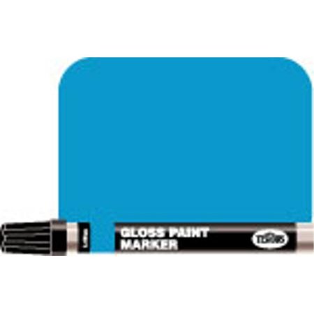 TESTORS 0.3 oz Enamel Paint Marker Gloss, Light Blue TES2508C